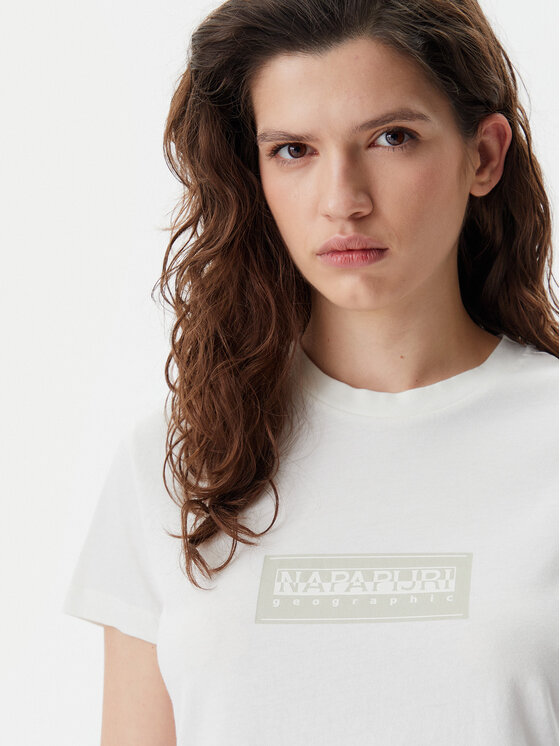Napapijri Napapijri Футболка NP0A4IP1 Білий Regular Fit