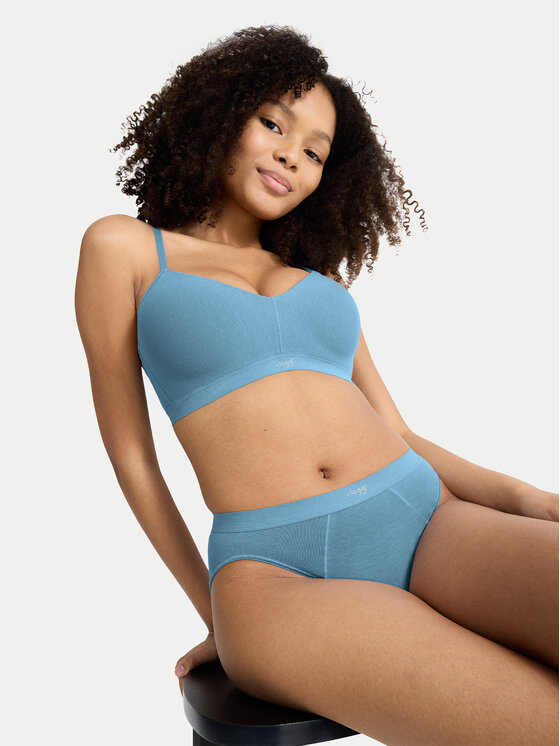 Sloggi Sloggi Klassischer Damenslip Ever Ease 10219658 Blau