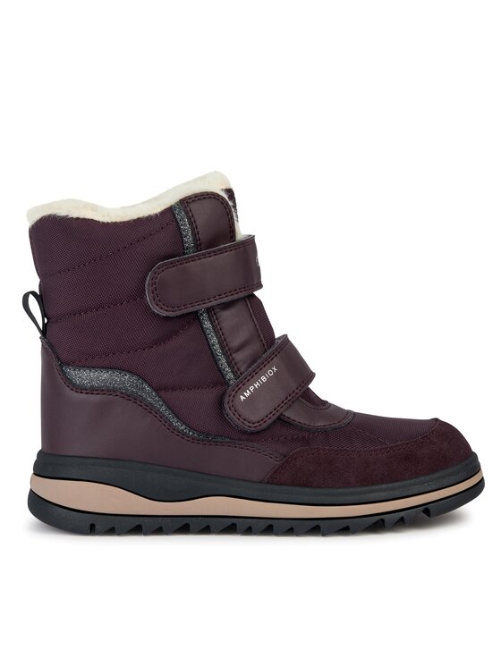 Geox Geox Śniegowce J Adelhide Girl B Ab J36EWB 054FU C7357 M Bordowy
