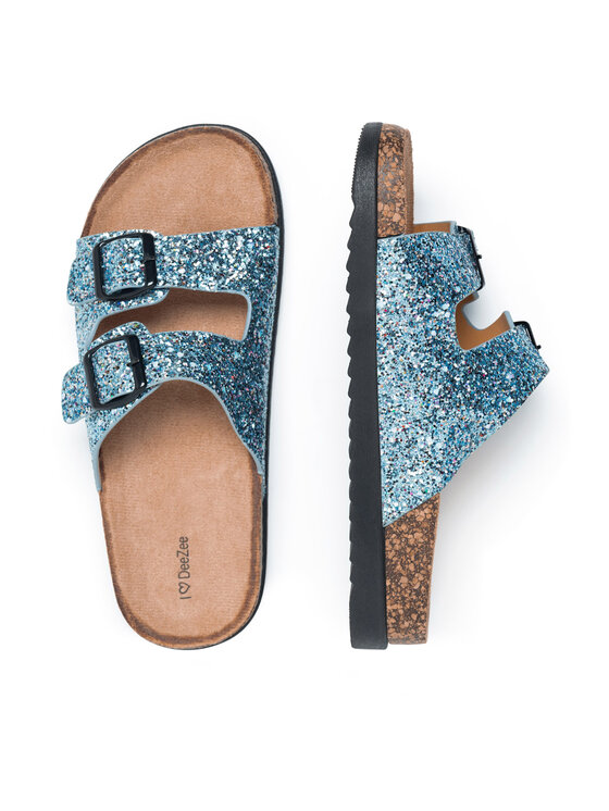 DeeZee DeeZee Pantoletten WFA2752-1 Blau