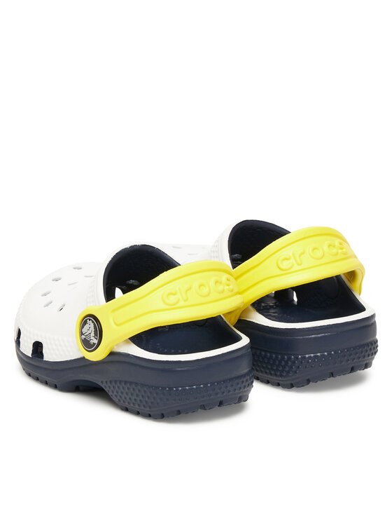 Crocs Crocs Şlapi Toddler Retro Sport Classic Clog 211265 Alb