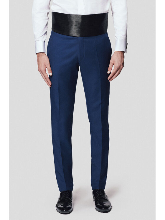 Lancerto Lancerto Garnitur Chesapeake GA001124000009 Granatowy Regular Fit