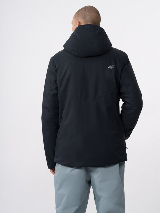 4F 4F Μπουφάν για σκι 4FAW23TTJAM284 Μαύρο Regular Fit