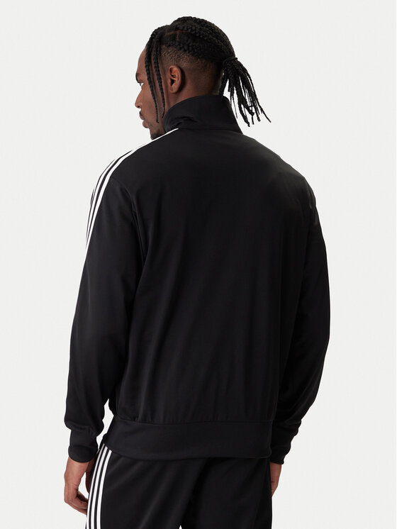 adidas adidas Bluză Firebird KD8312 Negru Loose Fit