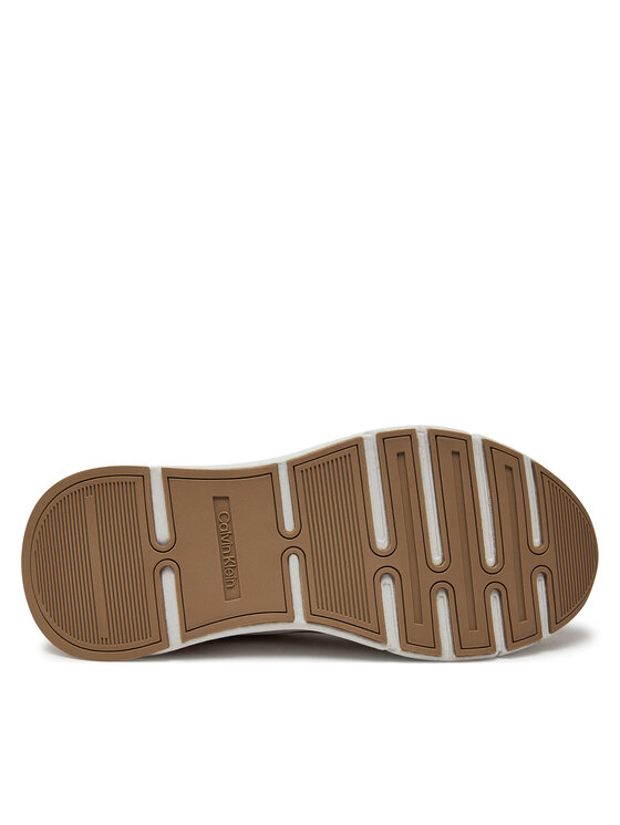 Calvin Klein Calvin Klein Snīkeri Sockboot Runner HM0HM01241 Bēšs