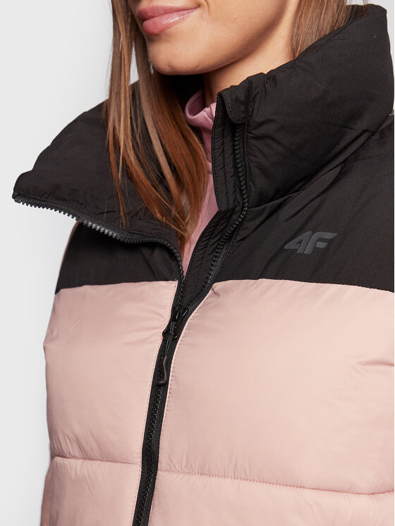 4F 4F Geacă de iarnă H4Z22-KUDP014 Roz Regular Fit
