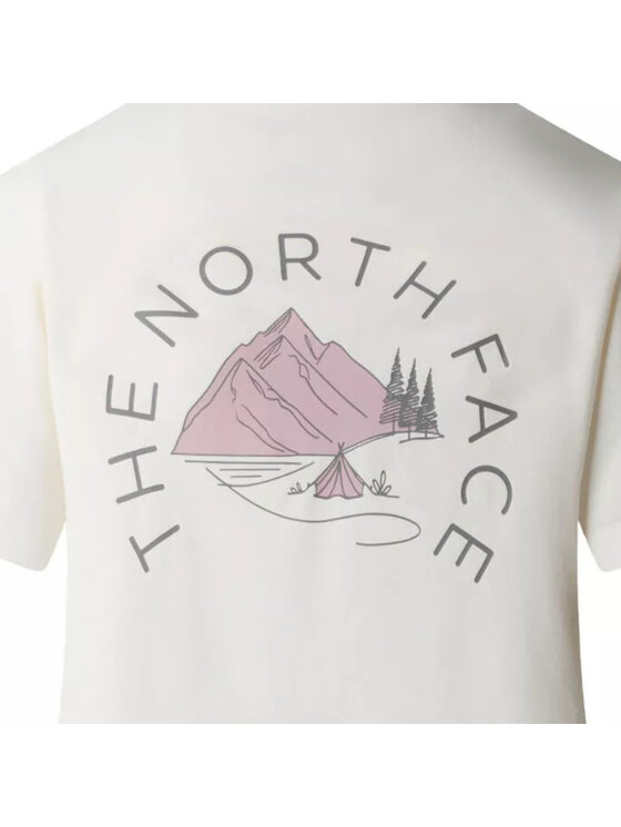 The North Face The North Face T-Shirt NF0A8GA9QLI1 Biały Regular Fit