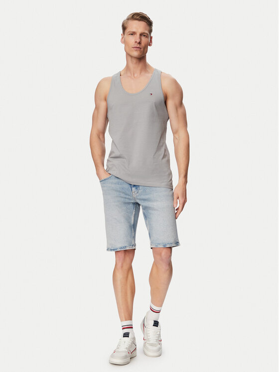 Tommy Hilfiger Tommy Hilfiger Комплект потници без ръкави UM0UM03867 Цветен Slim Fit