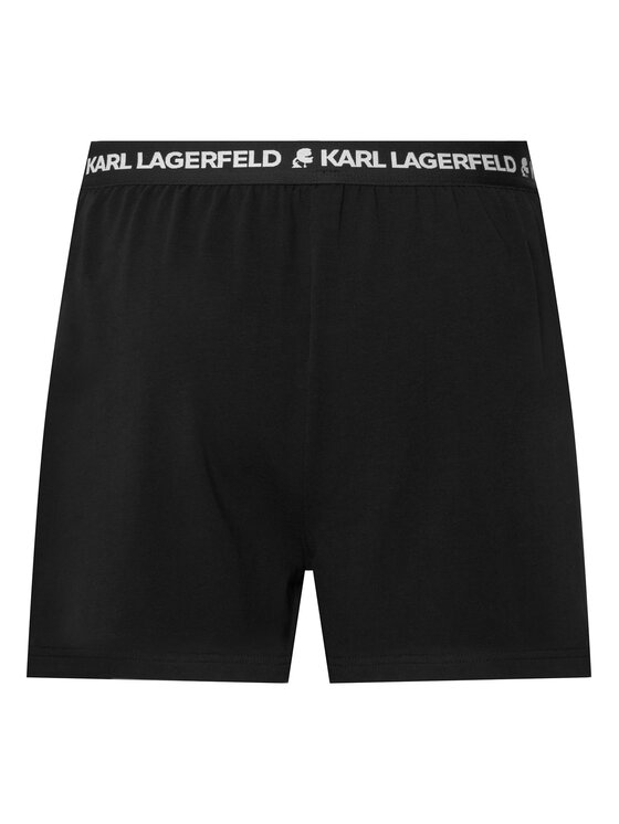 KARL LAGERFELD KARL LAGERFELD Боксерки B1M47008 Черен