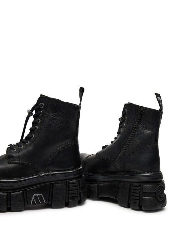 NEW ROCK NEW ROCK Bocanci M-NEWMILI083-S21 Negru