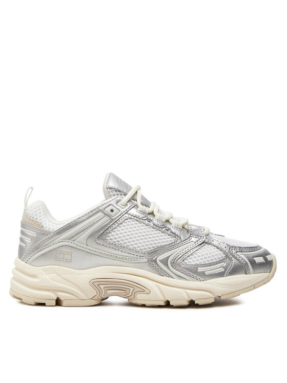 Tommy Jeans Sneakersy Archive Retro Runner EN0EN02673 Biela
