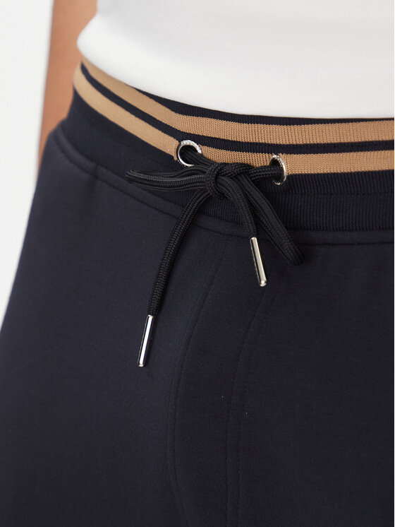 Bugatti Bugatti Pantaloncini di tessuto 8255 75080C Blu scuro Regular Fit