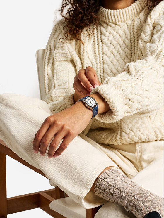 Fossil Fossil Zegarek Harlow ES5425 Niebieski