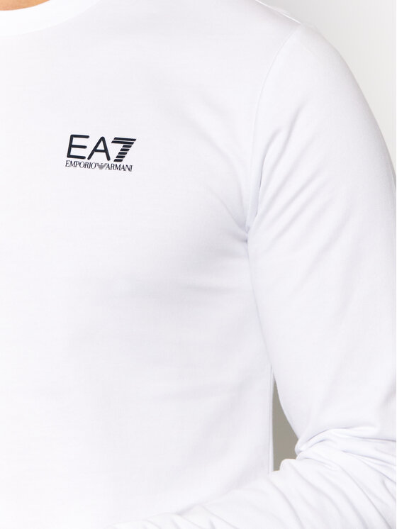 EA7 Emporio Armani EA7 Emporio Armani Džemperis 8NPM52 PJ05Z 1100 Balta Regular Fit