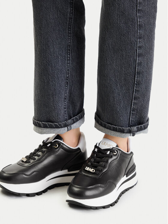 Liu Jo Sneakers Amazing 20 BA5043 P0102 Negru