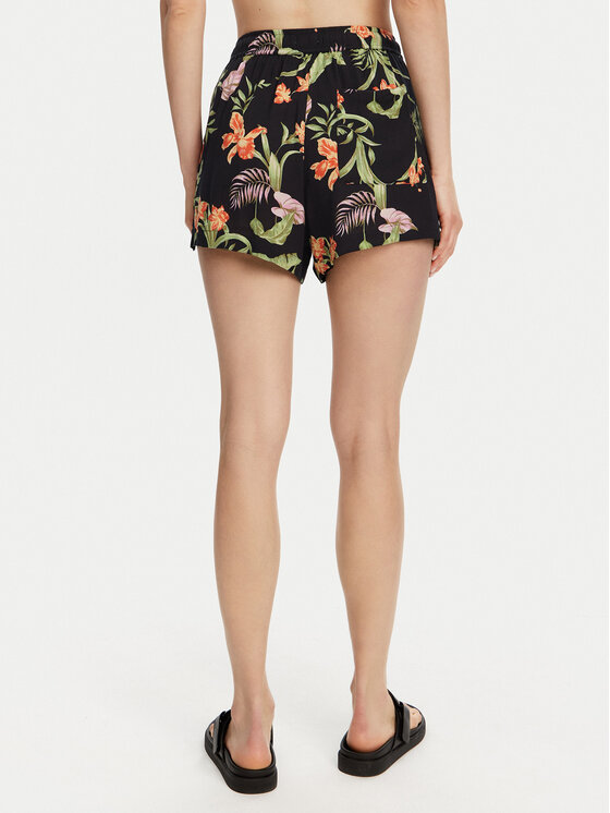 Roxy Roxy Шорти з тканини ERJNS03585 Чорний Regular Fit