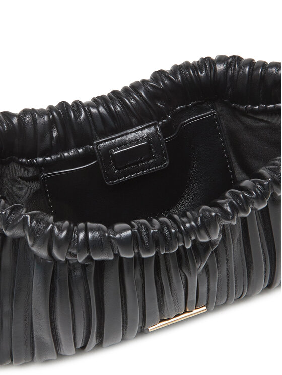Calvin Klein Calvin Klein Τσάντα Drawstring Plisse Conv Mini Cb P LV04F3077G Μαύρο