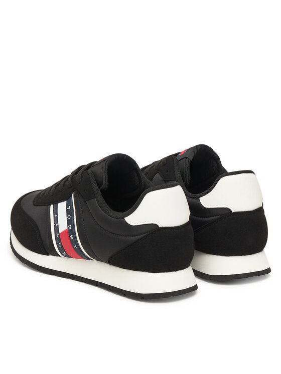 Tommy Jeans Tommy Jeans Sneakersy Tjm Classic Runner EM0EM01709 Čierna