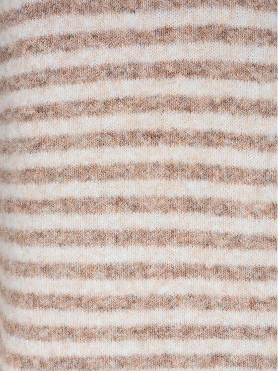 Ombre Ombre Svetr OW-SW-E0057 Béžová Relaxed Fit