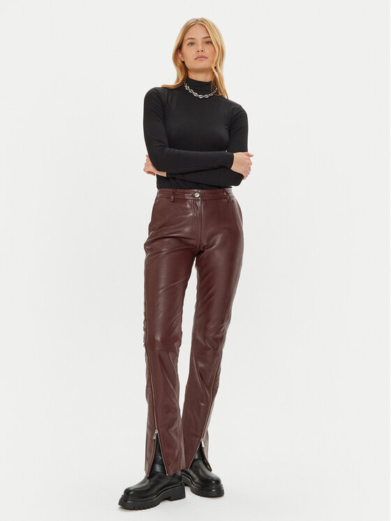 Weekend Max Mara Weekend Max Mara Rollkragenpullover Multif 2425946042 Schwarz Slim Fit