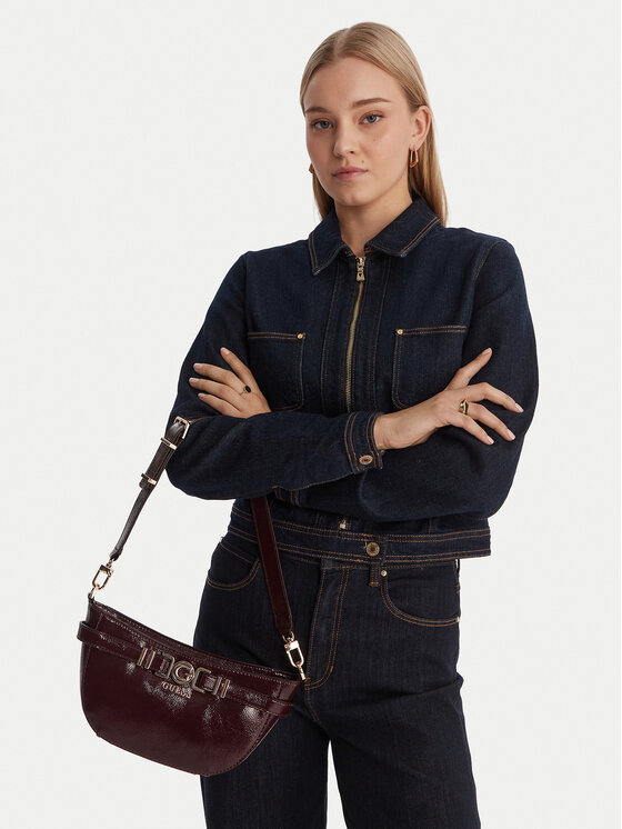 Guess Guess Kabelka Cirene HWTG96 68180 Bordó
