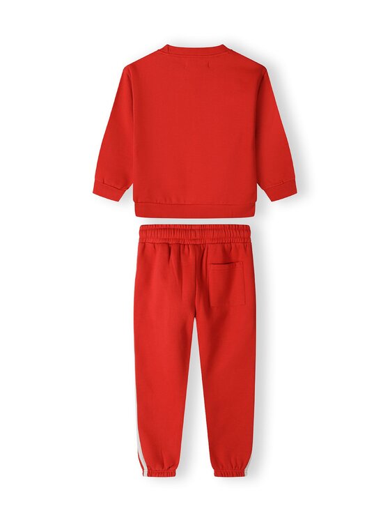 minoti minoti Komplet dresowy 27fleece80 Czerwony Regular Fit
