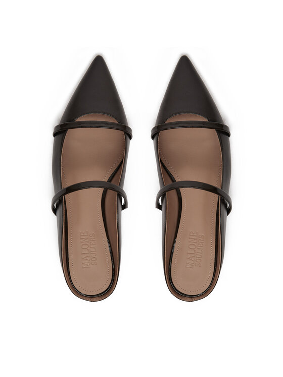 MALONE SOULIERS MALONE SOULIERS Natikači Maureen Flat 330 Rjava