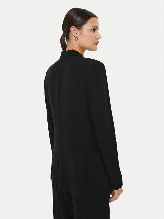 ViCOLO ViCOLO Marynarka TB1561 Czarny Regular Fit