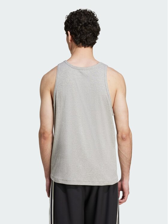 adidas adidas Tank top 134059 Szary Regular Fit