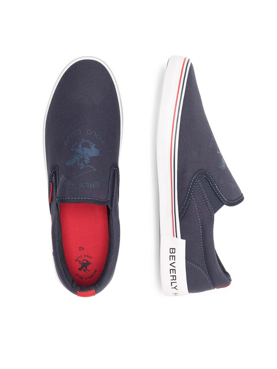 Beverly Hills Polo Club Beverly Hills Polo Club Sneakers aus Stoff BHPC025M Dunkelblau