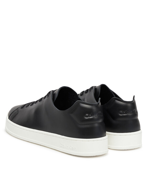 Calvin Klein Calvin Klein Laisvalaikio batai Low Top Lace Up Unlined Lth HM0HM01885 Juoda