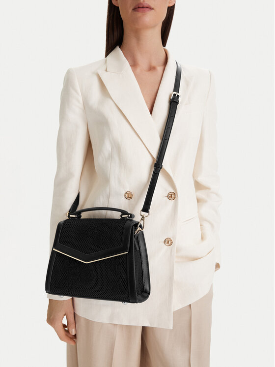 Nine West Nine West Geantă CEO-Wall Street Glow-KY318 Negru