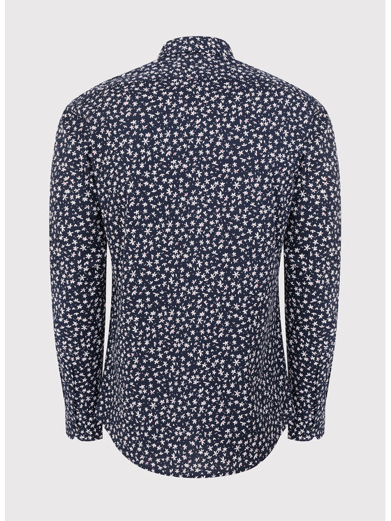 Pako Lorente Pako Lorente Koszula P23WF-1X-005 Granatowy Slim Fit