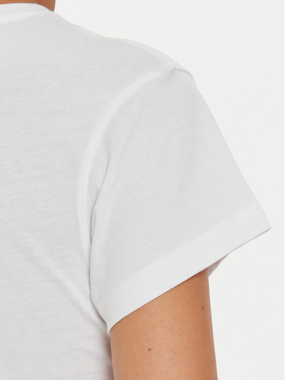 Pepe Jeans Pepe Jeans T-krekls Ginny PL505945 Balts Regular Fit