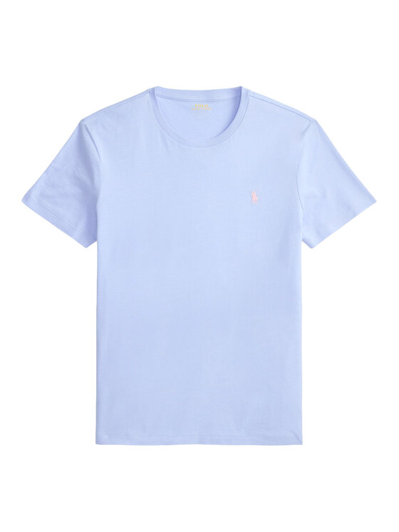 Polo Ralph Lauren Polo Ralph Lauren Majica 710671438528 Svetlo modra Regular Fit