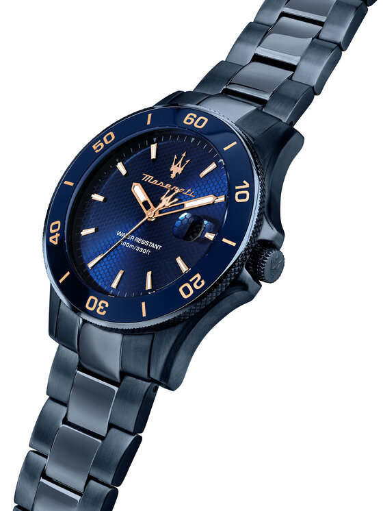 Maserati Maserati Uhr R8853100037 Dunkelblau