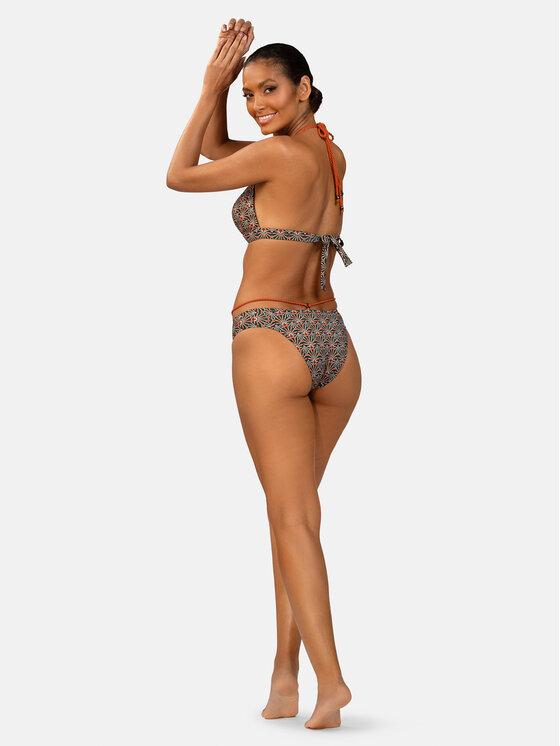 Feba Feba Bikini pezzo sopra FG17B Cachi