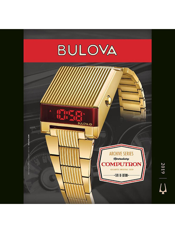 Bulova bulova Zegarek 97C110 Złoty