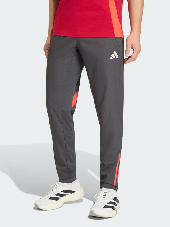 adidas adidas Spodnie materiałowe 161853 Czarny Regular Fit
