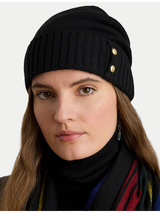 LAUREN RALPH LAUREN LAUREN RALPH LAUREN Čiapka 454P04510001 Čierna