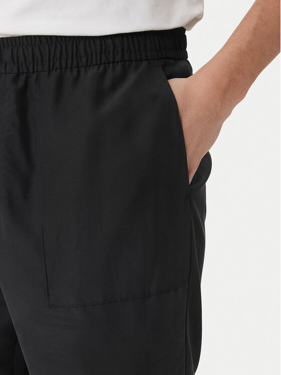 Calvin Klein Calvin Klein Шорти от плат LV04LF614G Черен Regular Fit