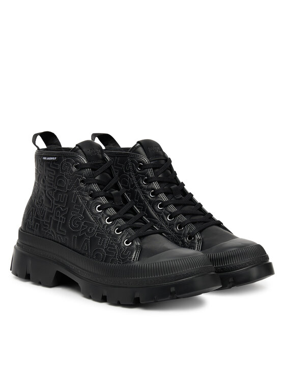 KARL LAGERFELD KARL LAGERFELD Trzewiki KL25231 Czarny