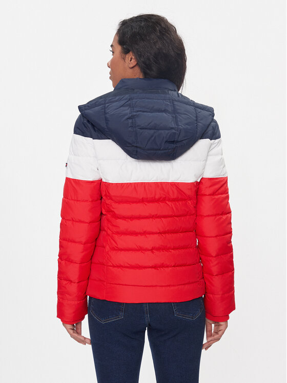 Tommy Jeans Tommy Jeans Зимно яке Colorblock DW0DW17257 Цветен Slim Fit