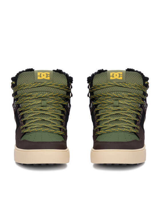 DC Shoes DC Shoes Laisvalaikio batai EO-PURE HIGH TOP WC WNT DC01802211 Tamsiai žalia