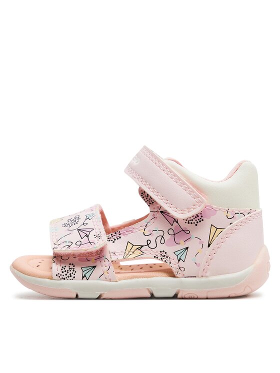 Geox Geox Sandále B Sandal Tapuz Girl B450YA 000BC C8206 Ružová