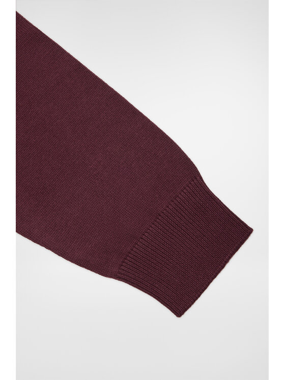 Próchnik Próchnik Sweter PM8 SW073224000012 Bordowy Regular Fit