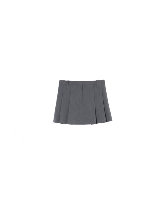 PINKO PINKO Φούστα midi Giudici donna fluido Γκρι Regular Fit