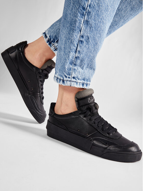 nike drop type lx triple black