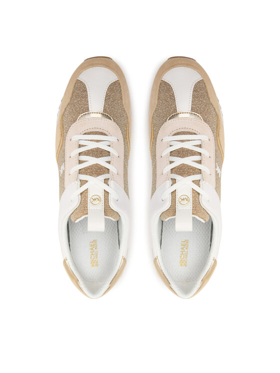 MICHAEL Michael Kors MICHAEL Michael Kors Sneakersy 43S6RNFS2D Zlatá