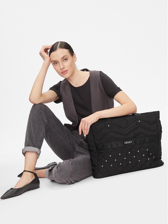 Liu Jo Liu Jo Handtasche Ecs Shopping TF3250 T0300 Schwarz